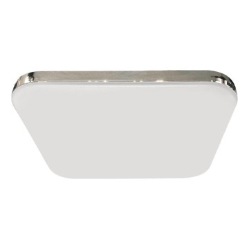 LED stropna svetiljka NEMO LED/11W/230V 26x26 cm sjajni hrom