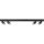 LED stropna svetiljka PARIS LED/24W/230V + 4xGU10/10W crna