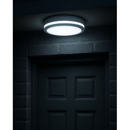 LED plafonsko svetlo za kupatilo sa senzorom pokreta LED/20W/230V 3000/4000/6500K Ø 23 cm IP54 belo