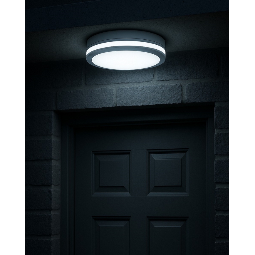 LED plafonsko svetlo za kupatilo sa senzorom pokreta LED/20W/230V 3000/4000/6500K Ø 23 cm IP54 belo