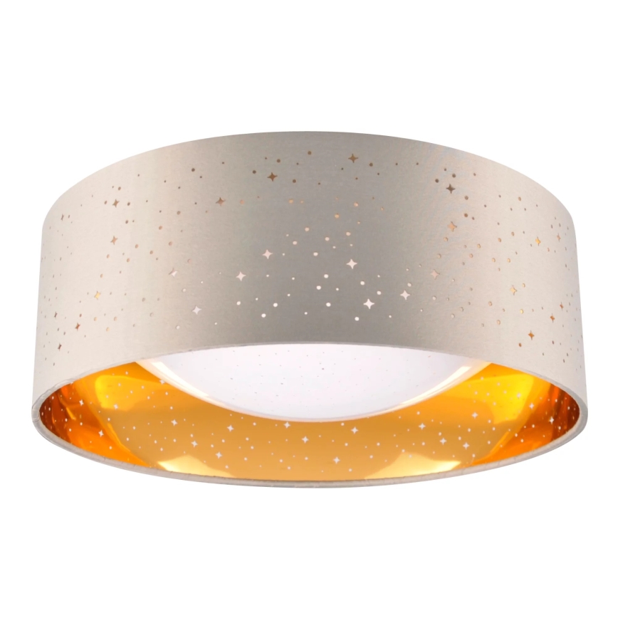 LED stropna svetiljka TULUZA LED/18W/230V pr. 32 cm braon
