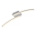 LED stropno svetlo 2xLED/6W/230V 3000K matni hrom