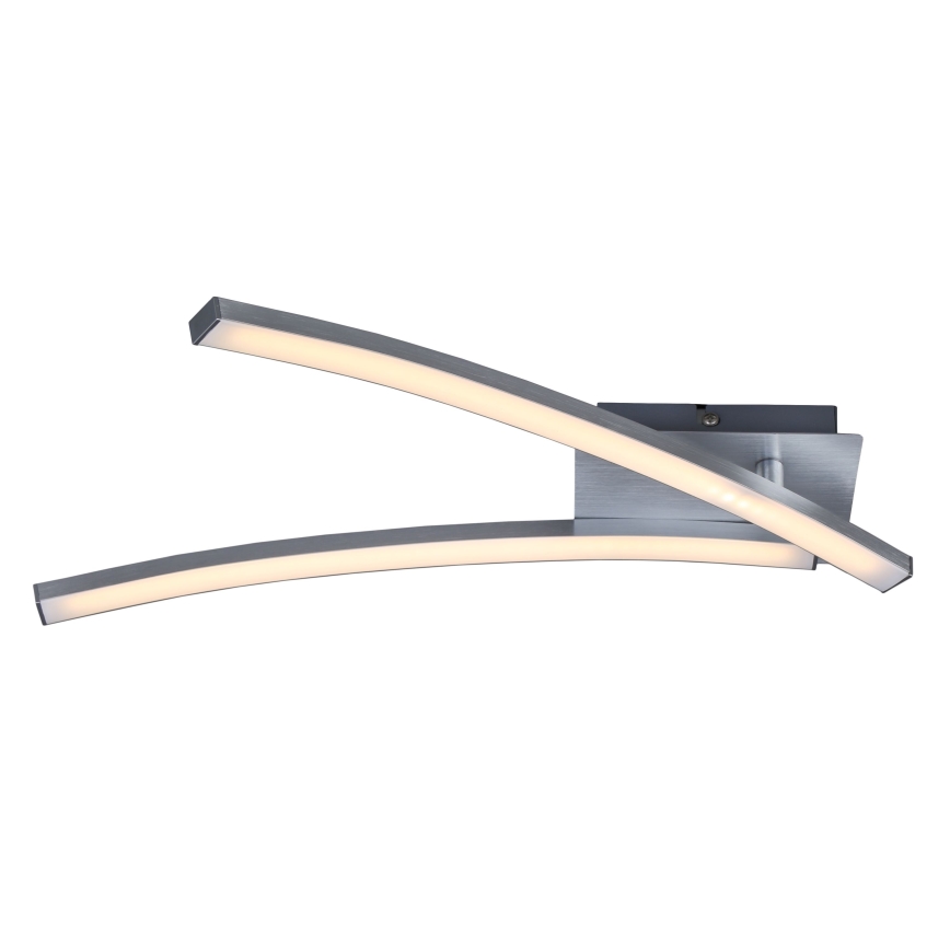 LED stropno svetlo 2xLED/6W/230V 3000K matni hrom
