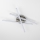 LED stropno svetlo 3xLED/3W/230V sjajni hrom