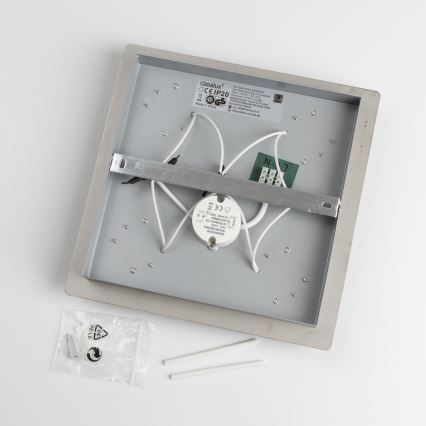 LED stropno svetlo 4xLED/4W/230V mat hrom