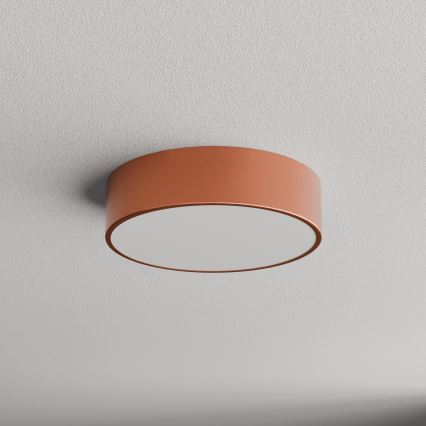 LED stropno svetlo CLEO LED/24W/230V 3000K prečnik 30 cm bakreno