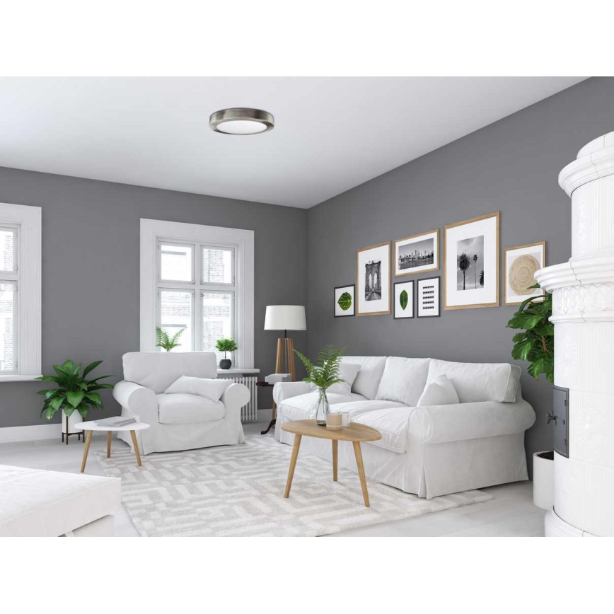 LED stropno svetlo FENIX LED/24W/230V 2800K prečnik 29,8 cm