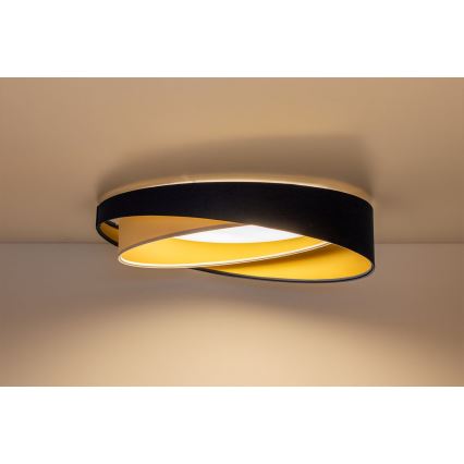 LED stropno svetlo GALAXY MODERN LED/24W/230V pr. 55 cm plavo/belo/zlatno