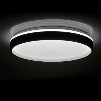 LED prigušiva stropna svetiljka za kupatilo JADWIGA LED/42W/230V prečnik 38,5 cm 3000-6000K IP44 + daljinski upravljač