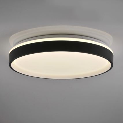LED prigušiva stropna svetiljka za kupatilo JADWIGA LED/42W/230V prečnik 38,5 cm 3000-6000K IP44 + daljinski upravljač