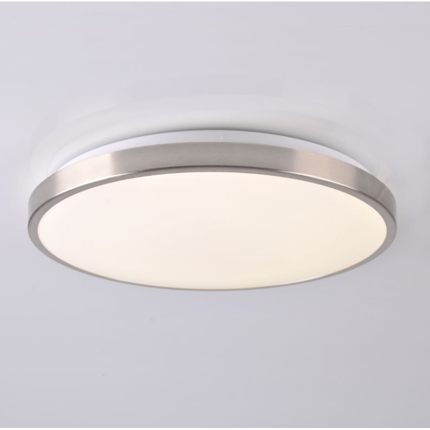 LED stropno svetlo KERN LED/24W/230V nikl