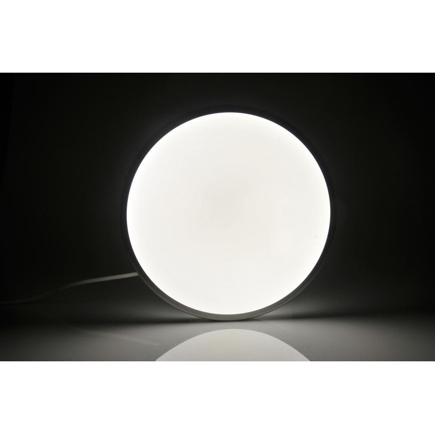 LED stropno svetlo KERN LED/24W/230V nikl