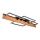 LED stropno svetlo LARYSA LED/35W/230V 35x90 cm, borovina