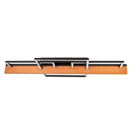 LED stropno svetlo LARYSA LED/35W/230V 35x90 cm, borovina