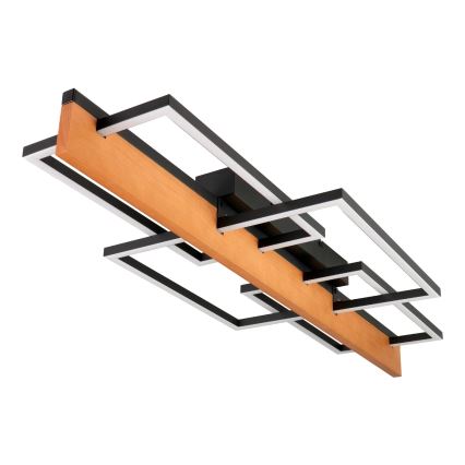LED stropno svetlo LARYSA LED/35W/230V 35x90 cm, borovina