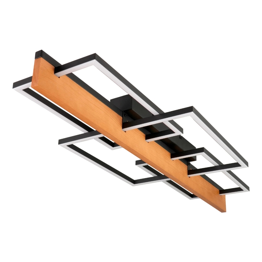 LED stropno svetlo LARYSA LED/35W/230V 35x90 cm, borovina