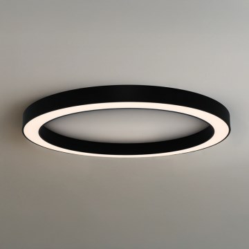 LED stropno svetlo LED/100W/230V 3000/4000/6500K prečnik 100 cm crno