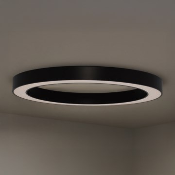 LED stropno svetlo LED/115W/230V 3000/4000/6500K Ø 120 cm crno