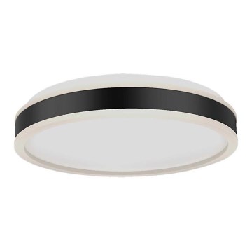 LED stropno svetlo LED/24W/230V 4000K Ø 45 cm crno