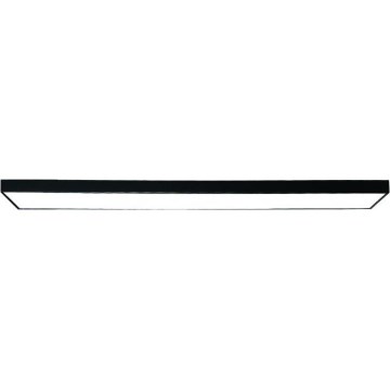 LED stropno svetlo LED/32W/230V 4000K 120x13 cm crno
