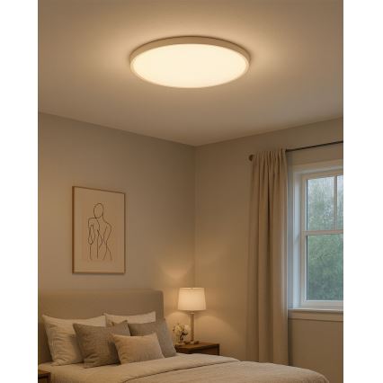 LED stropno svetlo LED/40W/230V 3000/4000/6500K prečnik 50 cm belo