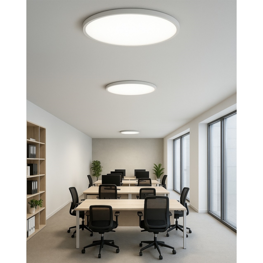 LED stropno svetlo LED/40W/230V 3000/4000/6500K prečnik 50 cm belo