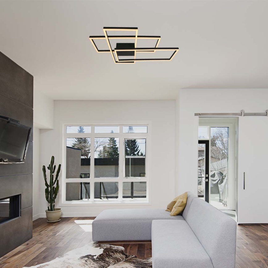 LED Stropno svetlo LED/47W/230V 3000K crno