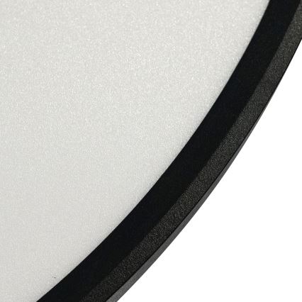 LED stropno svetlo MAQ LED/24W/230V 3000/4000/6500K IP40 crno