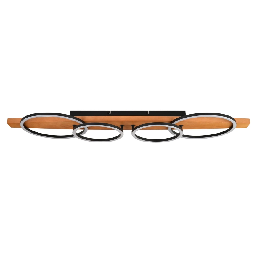LED stropno svetlo MELISA LED/35W/230V 26,5x95 cm borovina