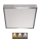 LED stropno svetlo NEXXO LED/28,5W/230V 3000/3500/4000K 30x30 cm mat hrom