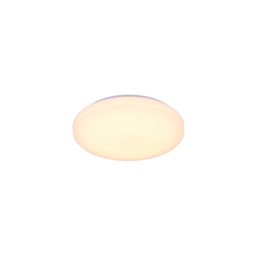 LED prigušiva stropna svetiljka sa glasovnim upravljanjem OPAL LED/48W/230V 2700-6500K bela + daljinski upravljač