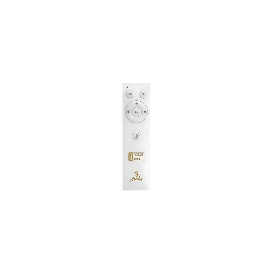 LED prigušiva stropna svetiljka sa glasovnim upravljanjem OPAL LED/48W/230V 2700-6500K bela + daljinski upravljač