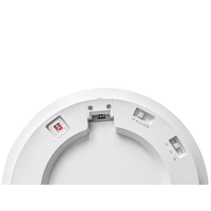 LED prigušiva plafonska lampa sa senzorom pokreta i sumraka LED/6/12/18W/230V prečnik 23 cm