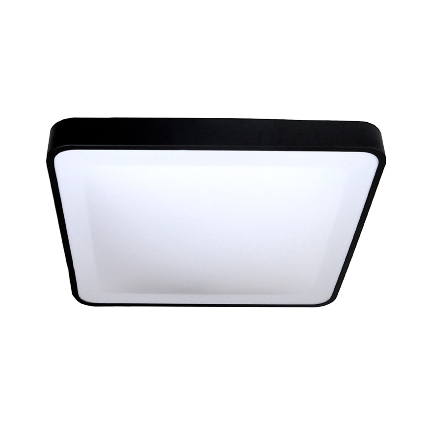 LED plafonsko svetlo sa senzorom WILTON LED/24W/230V 37,5x37,5 cm crno