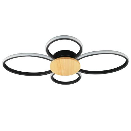 LED stropno svetlo SABINA LED/38W/230V kaučukovo drvo