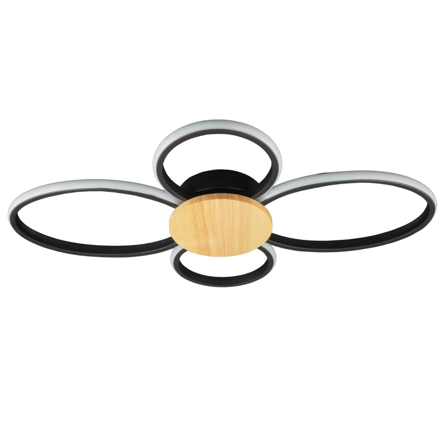 LED stropno svetlo SABINA LED/38W/230V kaučukovo drvo