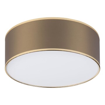 LED stropno svetlo SIRJA LED/20W/230V 4000K Ø 35 cm braon/zlatna
