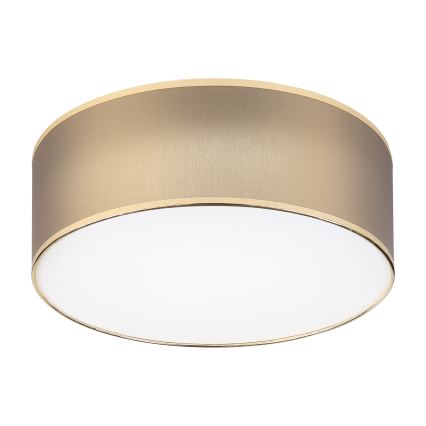 LED stropno svetlo SIRJA LED/20W/230V 4000K Ø 35 cm braon/zlatna