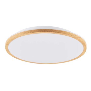 LED stropno svetlo WOODY LED/15W/230V pr. 28 cm