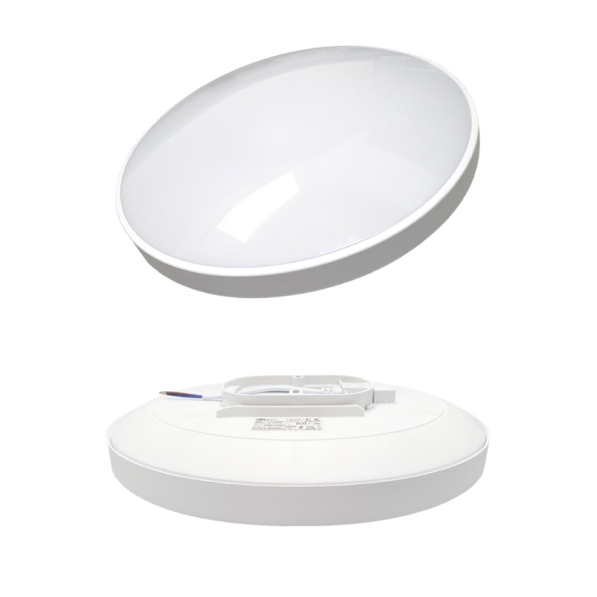 LED stropno svetlo za kupatilo CIRCLE LED/18W/230V 4000K prečnik 30 cm IP44 belo