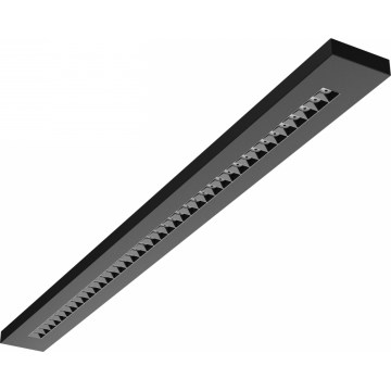LED stropno/viseće svetlo PLANK LED/20/30/40W/230V 2700/4000/6000K CRI 90 crna