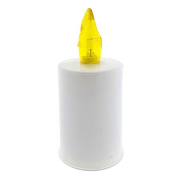 LED sveća LED/2xAA topla bela 10,8 cm bela