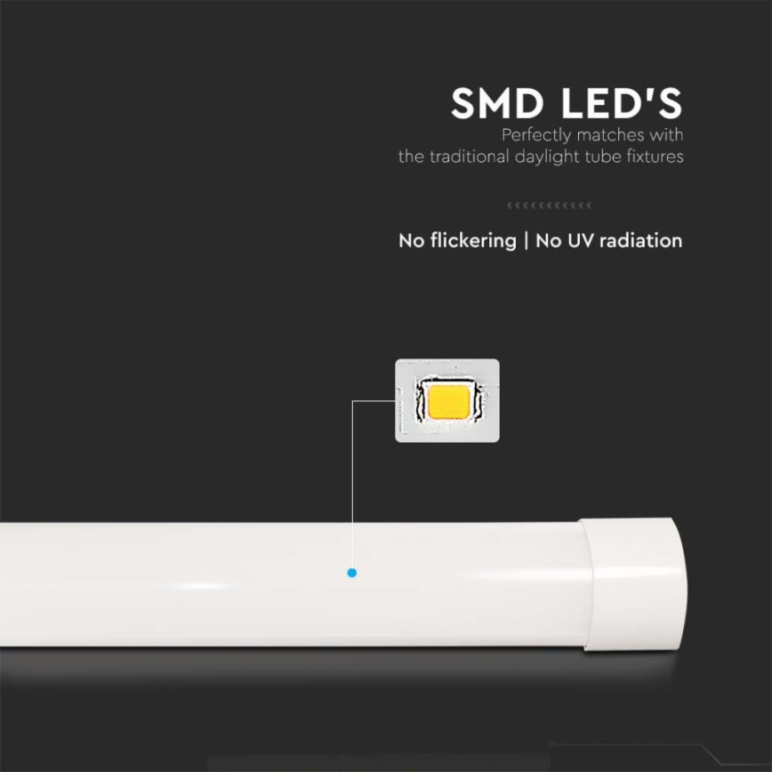 LED svetiljka za fluorescentne cevi LED/50W/230V 4000K 150 cm bela
