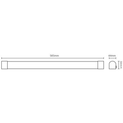 LED svetiljka za ispod kuhinjskih elemenata LED/15W/230V IP44