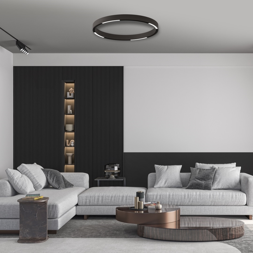 LED svetiljka za šinski sistem MAGNETIC TRACK, LED/10W/48V, 3000K, crna