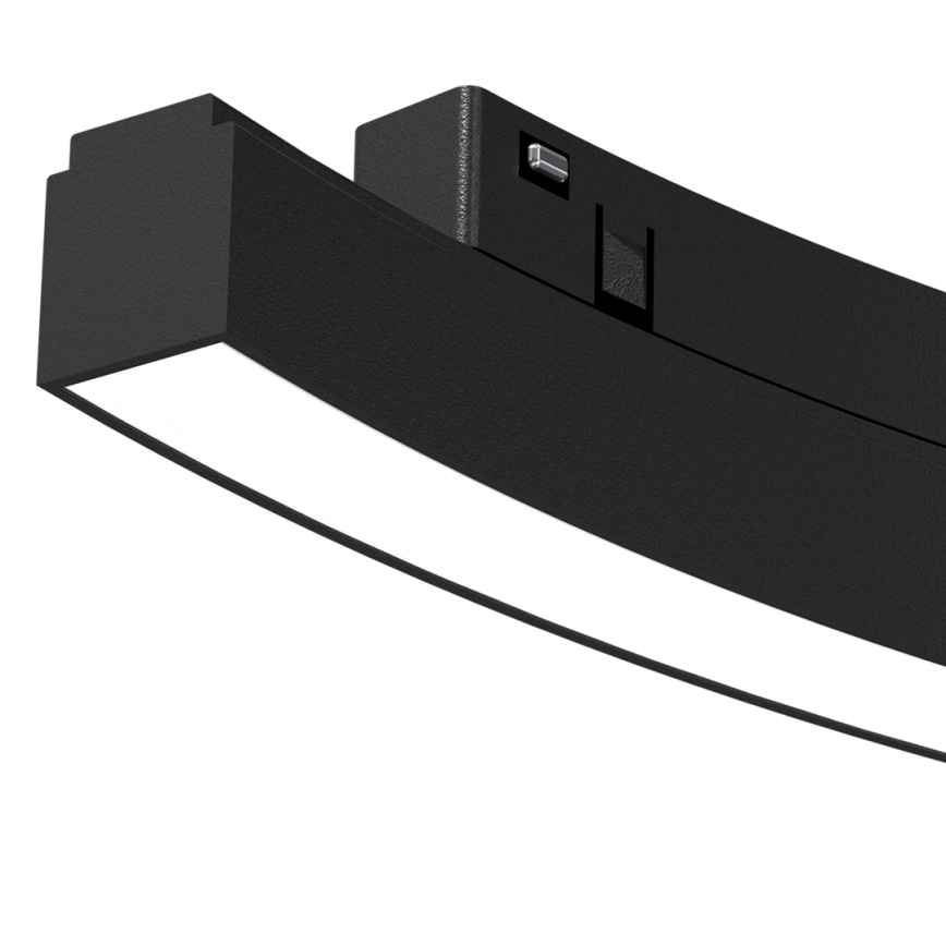 LED svetiljka za šinski sistem MAGNETIC TRACK, LED/10W/48V, 3000K, crna