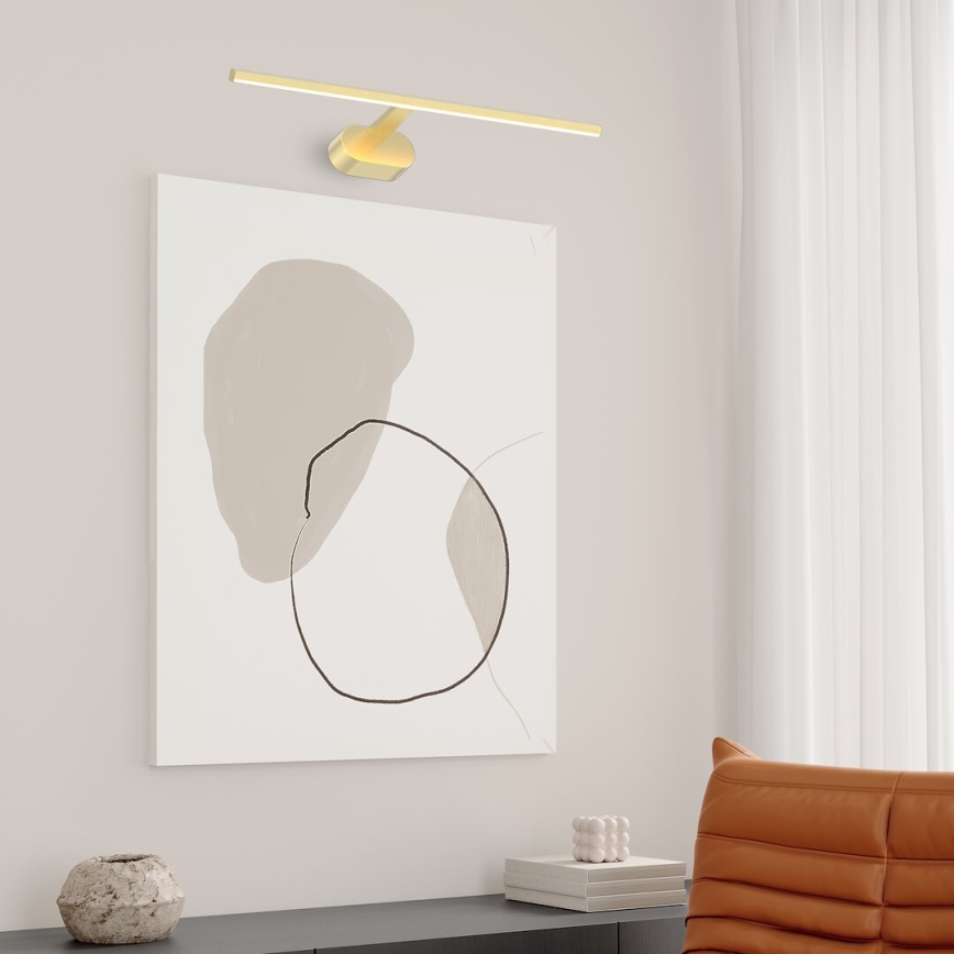 LED svetiljka za slike PRADO LED/11W/230V zlatna