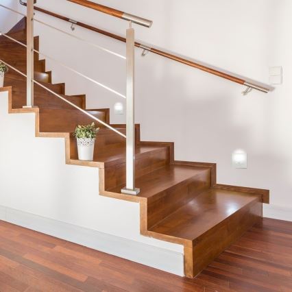 LED svetiljka za stepenište sa senzorom pokreta LED/3W/230V 4000K bela