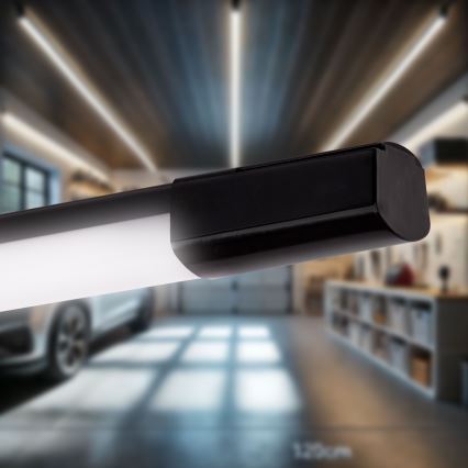 LED svetiljka za ugradnju ispod ormarića LED/36W/230V 4000K 120 cm crna