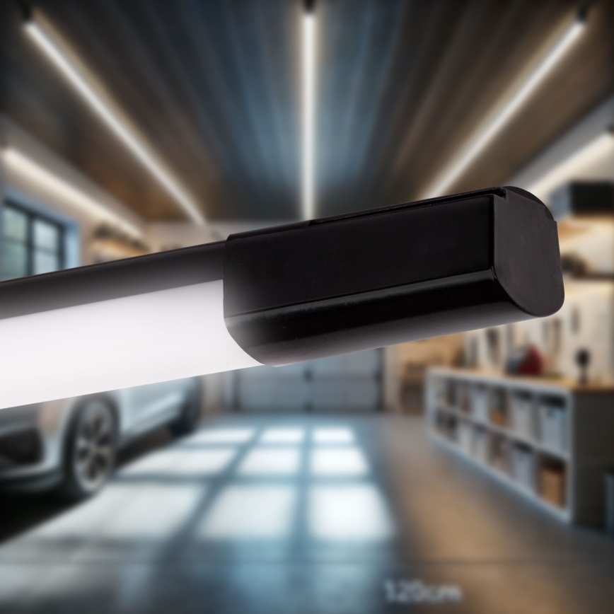 LED svetiljka za ugradnju ispod ormarića LED/36W/230V 4000K 120 cm crna